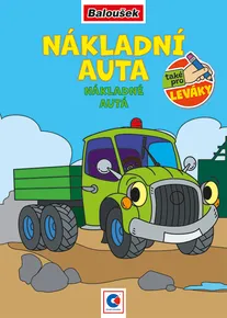 Omalovánka A5 - Nákladné autá